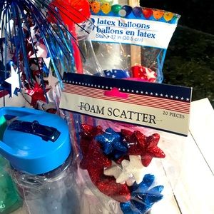 🎈4th July Party Pack Supplies - All New